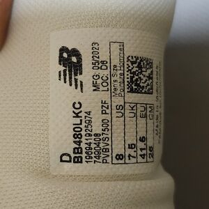 Mens New Balance 480 sneakers